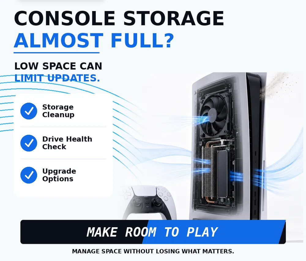Console Storage Almost Full?