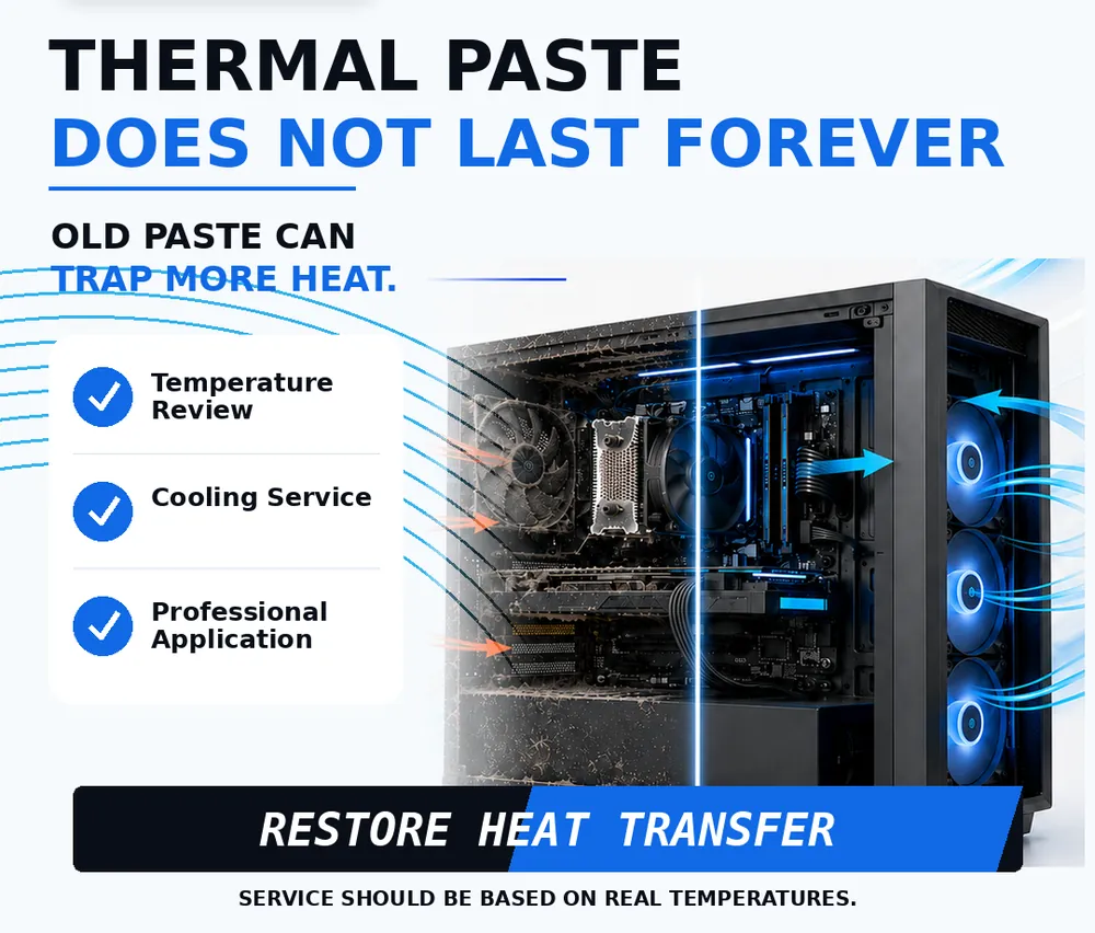 Thermal Paste Doesn't Last Forever